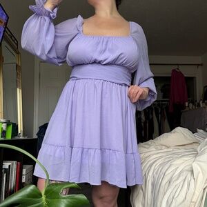 Lilac Purple Fairy Dress XL